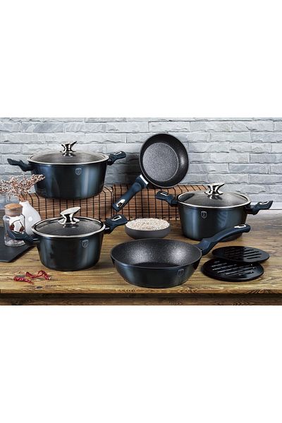 Berlinger Set gatit 10 piese Berlinger Haus Metallic Line Aquamarine Edition