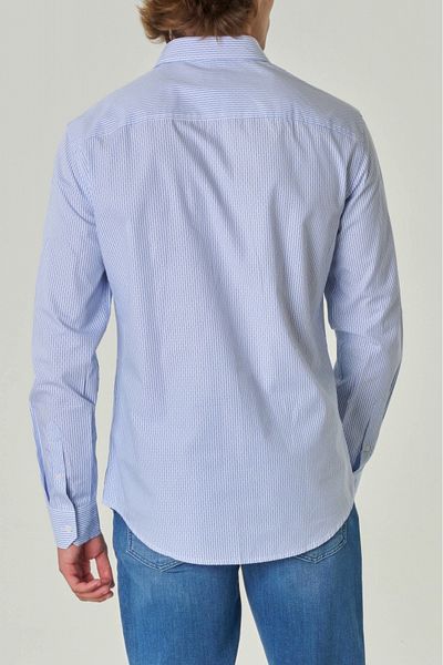Armani Exchange Camasa barbati AE 6DZC36 Albastru deschis XL INTL
