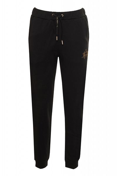 La Martina Pantaloni trening dama La Martina XWT008 Negru S INTL