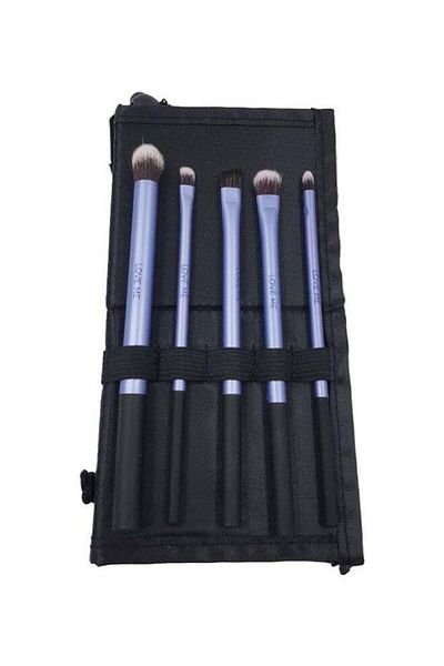 Max Beauty 5-Piece Brush Set Blue
