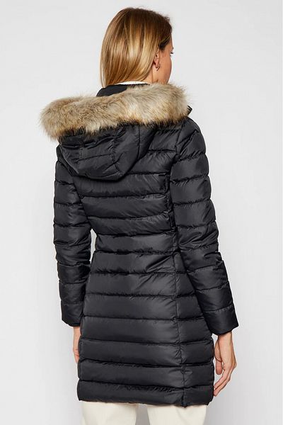 Tommy Hilfiger Geaca Tommy Hilfiger din puf Essential DW0DW09060 Negru S INTL