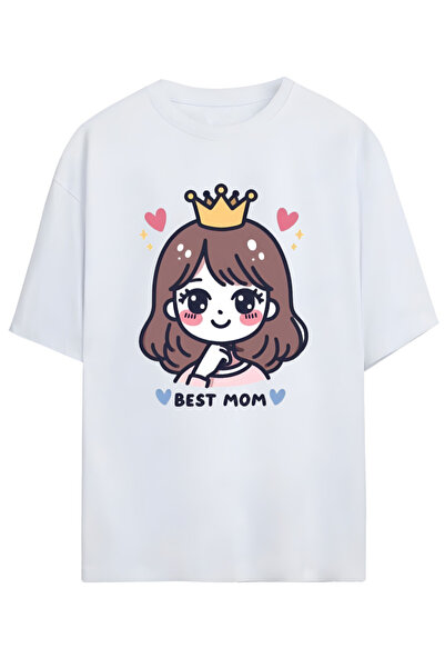 PERISENSE تي شيرت قطني ممشط كبير الحجم 100% قطن - تي شيرت صيفي مريح وفضفاض مط...