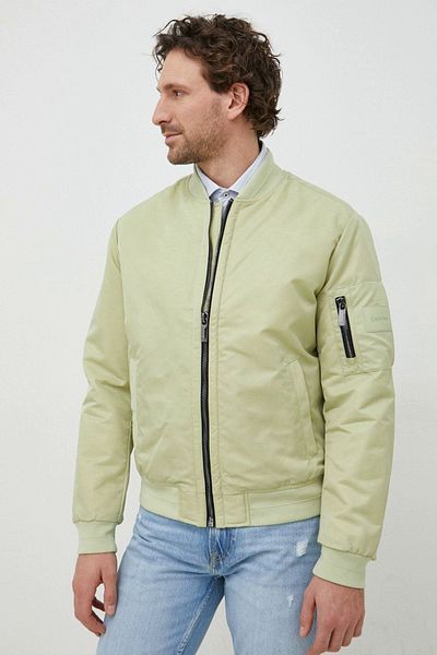Calvin Klein Geaca bomber CK K10K109907 Verde deschis XL INTL