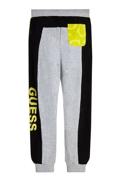 Guess Pantaloni baieti Guess L2YQ12 Gri/Negru 122 CM