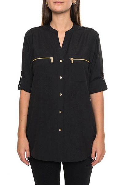 Calvin Klein Camasa dama CK M3VA9598 Negru S INTL