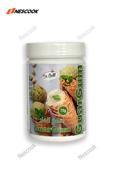 nescook Guar Gum Thickener 75g – for Ice Cream and Desserts