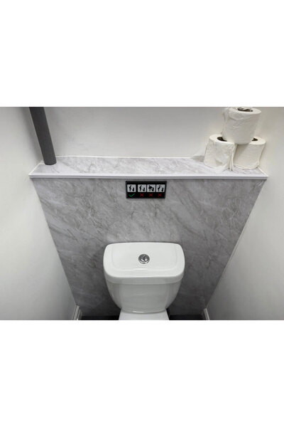 Maker Fabrika Tuvalet Kapı Tabelası