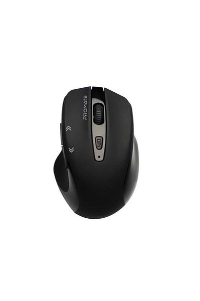 Promate Cursor Wireless Mouse with Ergonomic Design and 1600 DPI