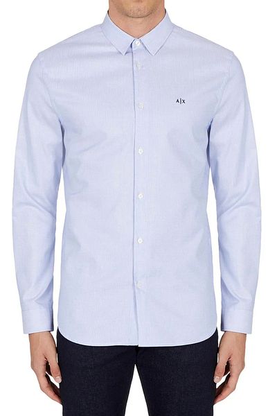 Armani Exchange Camasa AE cu maneca lunga 3LZC28 Albastru 2XL INTL