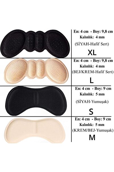 Mawrond Ayakkabı Arkası Aşınma Önleyici, Stiletto,Kundura Ayakkabı Topuk Vurm...