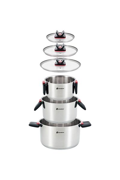 SCHMITTER Set 3 oale cu capac (6 piese) Schmitter