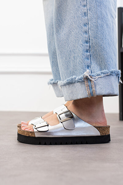 Uniqueqoop Γυναικείες παντόφλες Tokyo Γνήσιο Δερμάτινο Σόλα Μανιτάρι Ορθοπεδικές High Eva