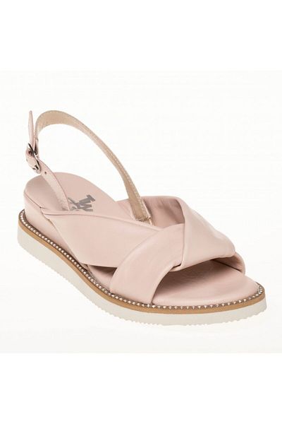 TwoEgoist Women's Genuine Leather Daily 5cm Wedge Heeled Stylish Comfortable Mold Sandals