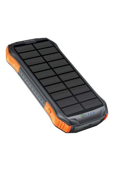 Promate Solar Powered Power Bank, SolarTank-10PDQi