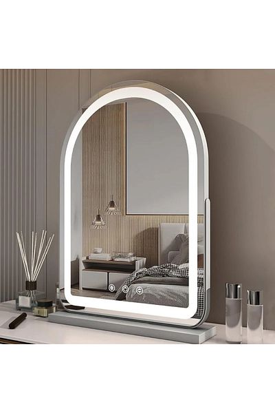 OEM Makeup mirror, Hollywood with 12 LED bulbs, 3-color mode, 30 x 40 cm, 1 meter cable