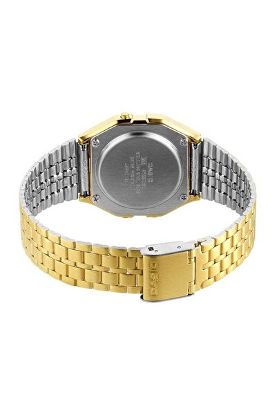 Casio Water Resistant Digital Watch A159WGEA-1DF - 33 mm - Gold