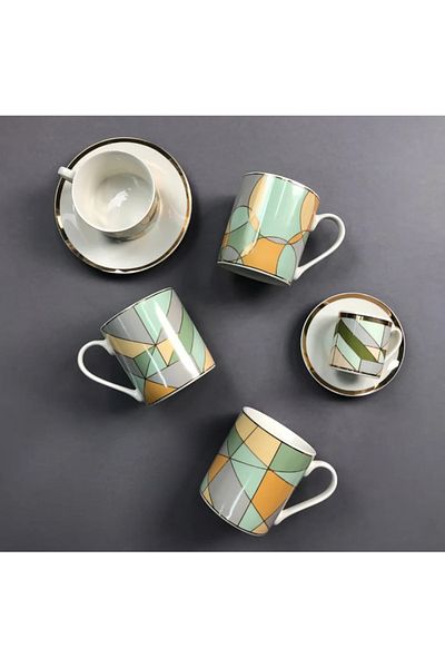 Ambition Set 4 cani Ambition Geometric Pastel