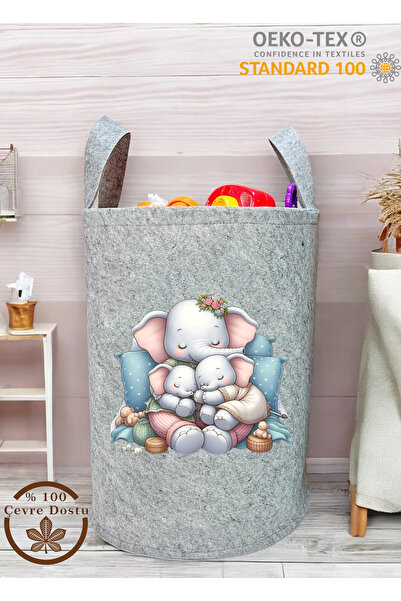 Trend Sizde Unisex Bebek Çocuk Odası Düzenleyici Saklama Kutusu Oyuncak Kirli...