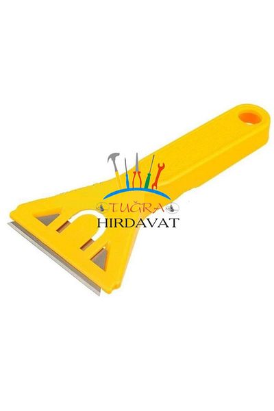 Eltos Glass and Ice Scraping Metal Tip Plastic Handle.