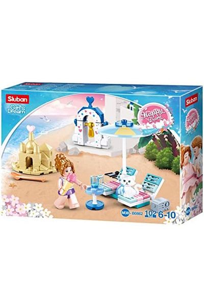 STOREMAX Bystoreby Girl's Dream Beach Party Construction Set, 102 Pieces Newdesing 646268