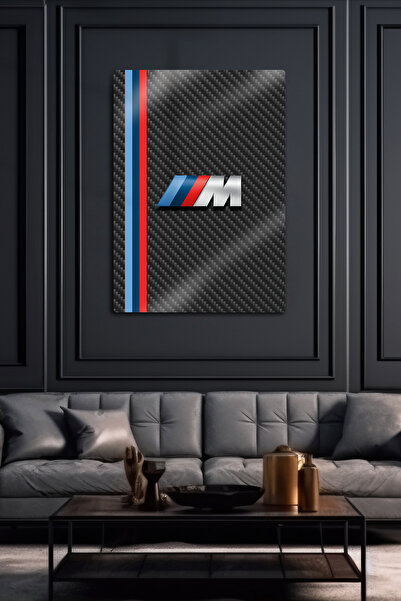 DekorHane Imprimare 3D metal - M Performance, tematică carbon, pictură decora...