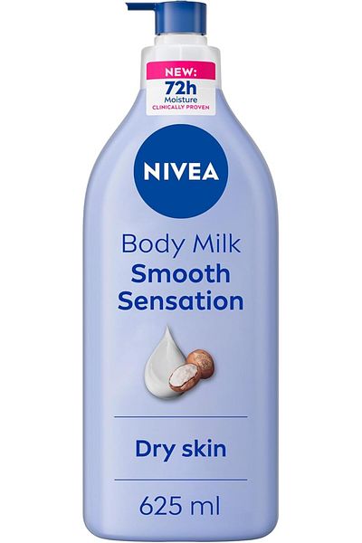 NIVEA Body Lotion Smooth with Shea Butter for Dry Skin 625ml