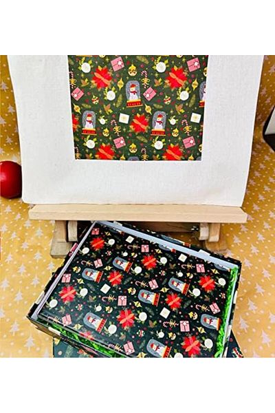 STOREMAX Sellbuystore Special Green New Year Set with Cloth Bag and Box 1053513