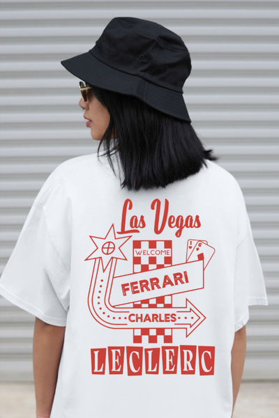 Bengi Clothing تي شيرت مطبوع بأكمام قصيرة وقصة كبيرة الحجم