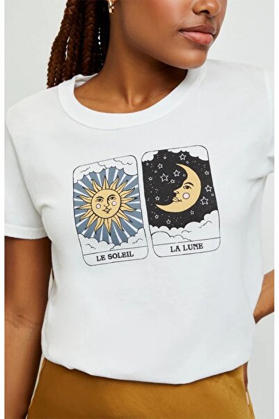 Bengi Clothing تي شيرت مطبوع بأكمام قصيرة وقصة كبيرة الحجم