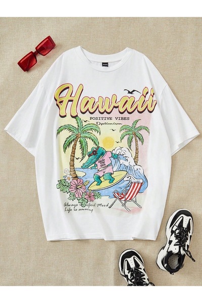 Jose Clothing Μπλουζάκι με κοντό μανίκι με στάμπα