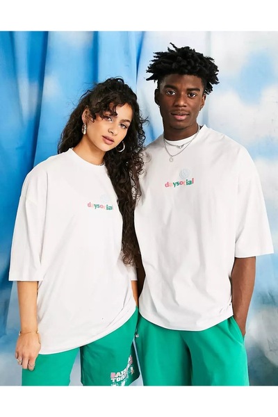 Bengi Clothing Футболка з принтом оверсайз з коротким рукавом