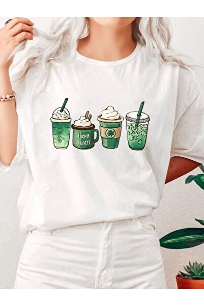 Bengi Clothing تي شيرت مطبوع بأكمام قصيرة وقصة كبيرة الحجم