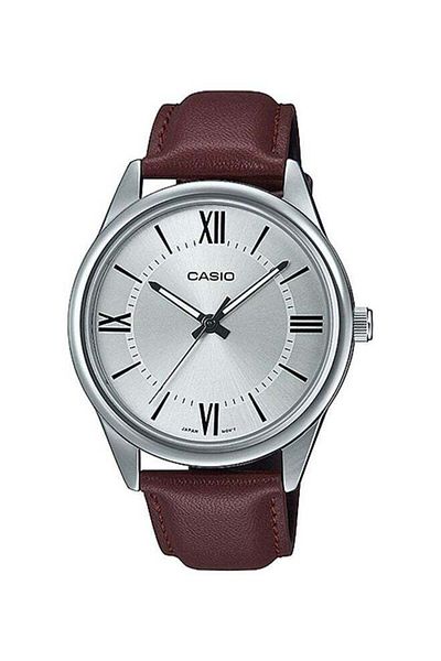 Casio Analog Leather Watch MTP-V005L-7B5UDF