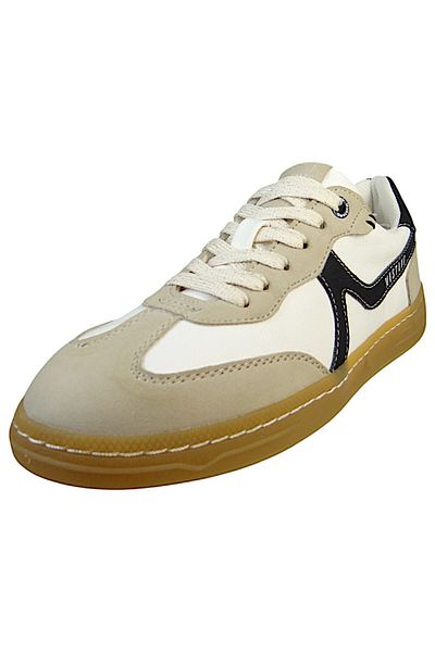 Mustang Damen Low Sneaker Low Top 1511303 Weiß 19 Weiss/schwarz Kunstleder