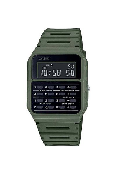 Casio Digital Watch with Resin Band - Model CA-53WF-3BDF - 33 mm - Green
