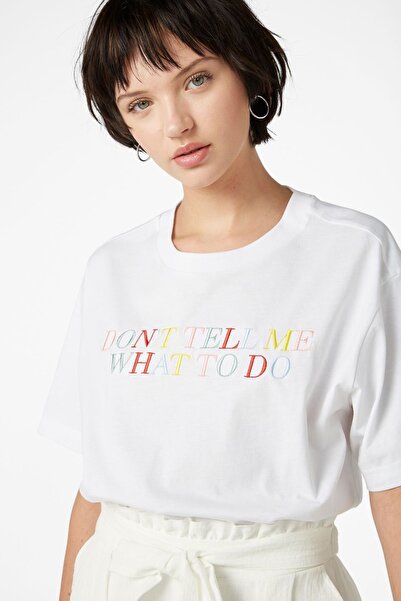 Bengi Clothing تي شيرت مطبوع بأكمام قصيرة وقصة كبيرة الحجم