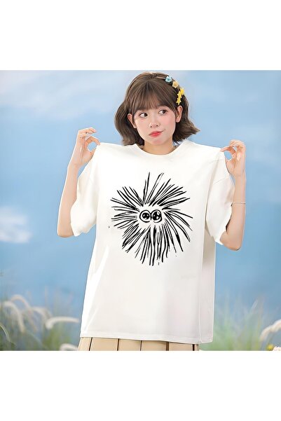 Jose Clothing Tricou imprimat cu mânecă scurtă cu croială supradimensionată