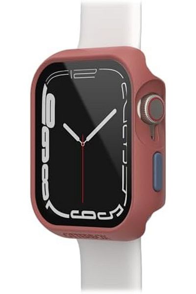 KDROĞLU For Eclipse Bumper & Watch Series 9/8/7-45mm Built-In Screen Protector, Tempered Glass, Shockproof