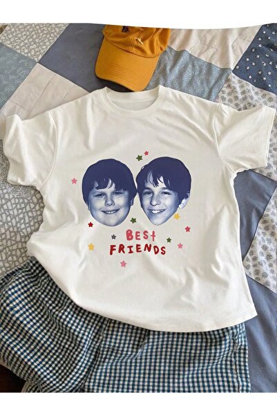 Jose Clothing تي شيرت مطبوع بأكمام قصيرة وقصة كبيرة الحجم