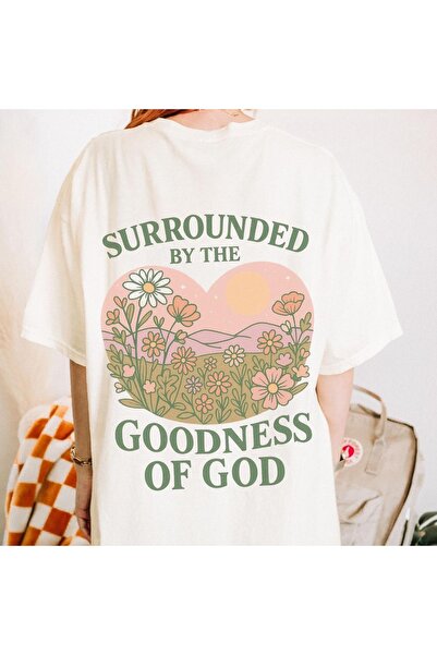 Jose Clothing Tricou imprimat cu mânecă scurtă cu croială supradimensionată