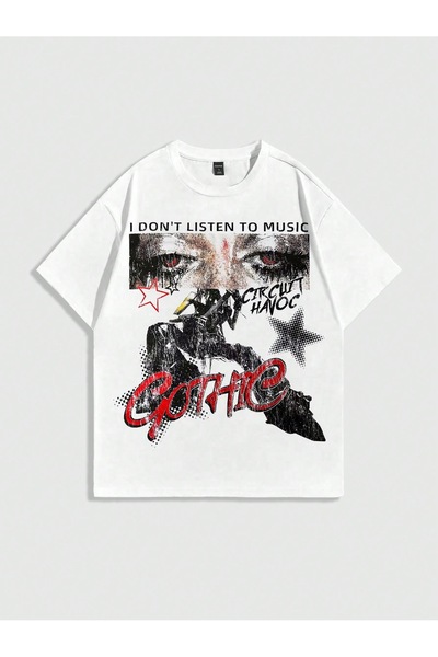 Jose Clothing Μπλουζάκι με κοντό μανίκι με στάμπα