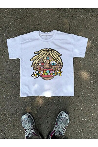 Jose Clothing Tricou imprimat cu mânecă scurtă cu croială supradimensionată