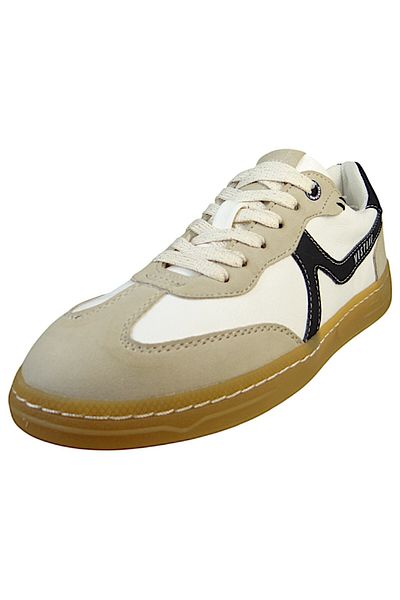 Mustang Damen Low Sneaker Low Top 1511303 Weiß 19 Weiss/schwarz Kunstleder
