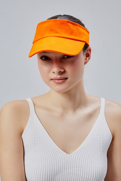 derikem Vizor de tenis reglabil cu velcro de bază pentru femei, șapcă de golf, vizor de protecție solară