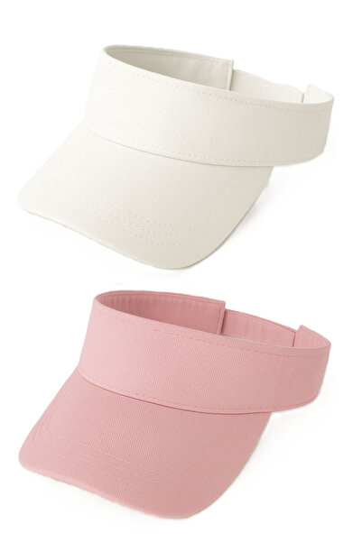 derikem Vizor de tenis reglabil cu velcro de bază pentru femei, șapcă de golf...