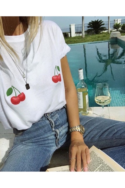 Jose Clothing Μπλουζάκι με κοντό μανίκι με στάμπα