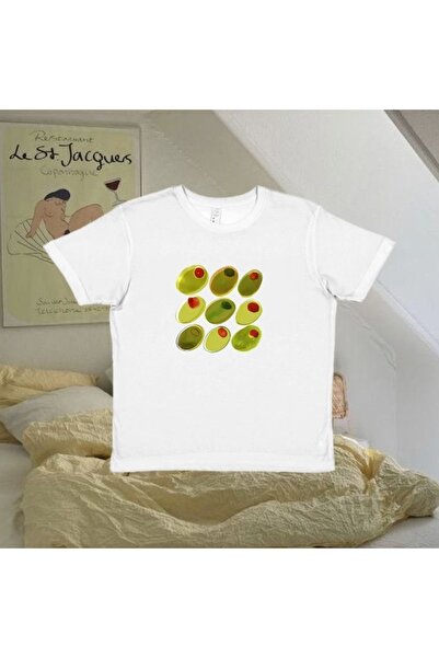 Bengi Clothing تي شيرت مطبوع بأكمام قصيرة وقصة كبيرة الحجم