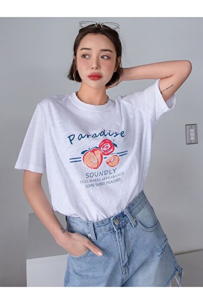 Jose Clothing Μπλουζάκι με κοντό μανίκι με στάμπα