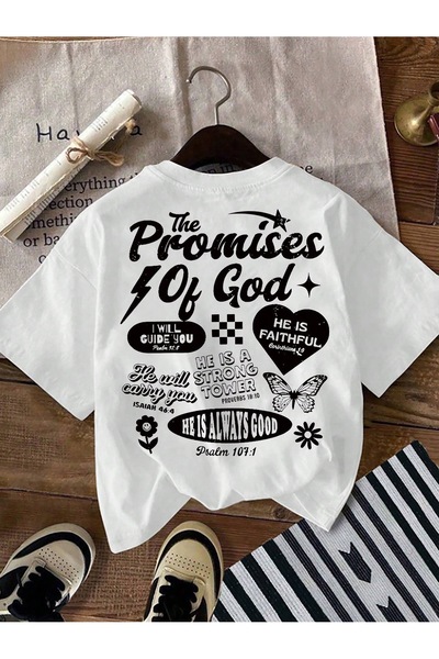 Jose Clothing تي شيرت مطبوع بأكمام قصيرة وقصة كبيرة الحجم