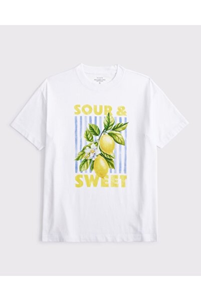 Jose Clothing Tricou imprimat cu mânecă scurtă cu croială supradimensionată